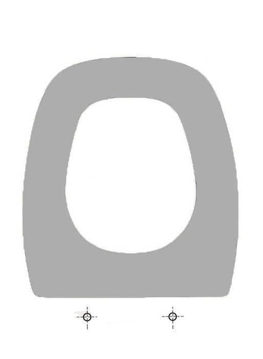 ETOOS 02078004 DIANA Tapa WC Gala Color Visón