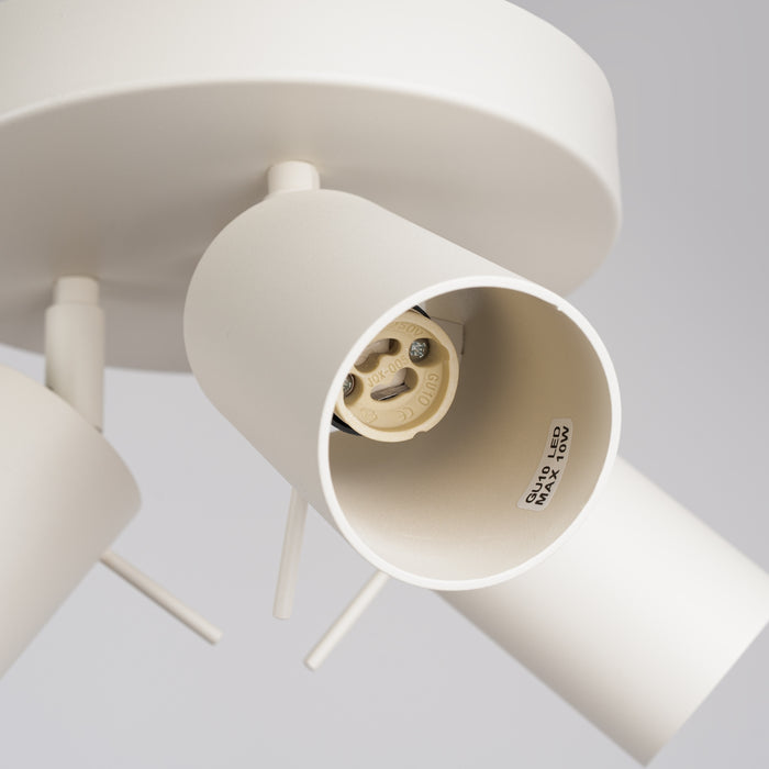 SOLLUX SL.1497 Lámpara de techo RING 3P beige beige