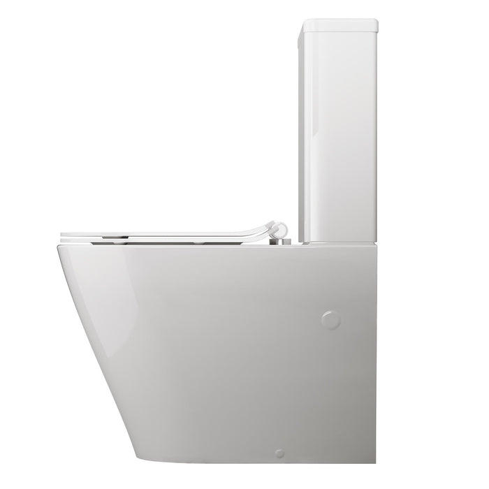 FOSSIL NATURA 00515 BOLONIA Complete Rimless Toilet White Glossy