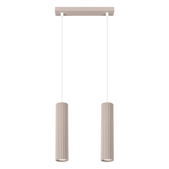 SOLLUX SL.1773 KARBON Lámpara Colgante 2 Taupe