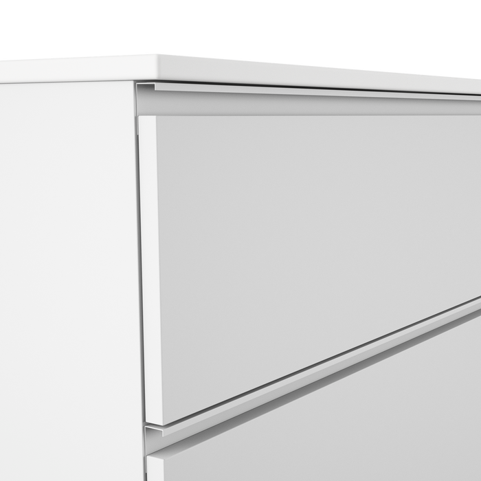 VISOBATH GRANADA Conjunto Mueble de Baño Completo 3 Cajones Color Blanco Ada Mate Tirador Blanco