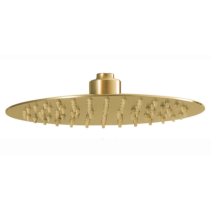 LLAVISAN L118064 Duchón Rociador Redondo Oro Cepillado 25 Cm
