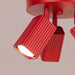 SOLLUX SL.3250 Lámpara De Techo Rayo 3P Roja