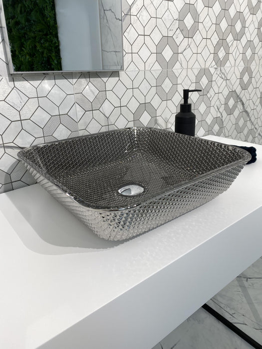 DUNE 188753 LEGACY Sink Above Counter 40X40X10
