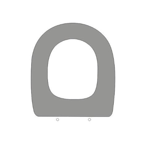 ETOOS 02052036 DOMO Toilet Seat Cover Sangrá Gray Color