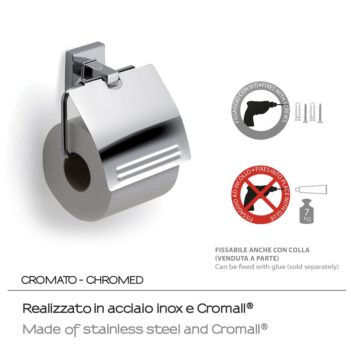 GEDY OI251300000 OLIMPO Portarrollo Con Tapa