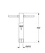 GROHE 19 017 000 Llave de Tubo Larga 13mm 5 a 7 Días Grohe 