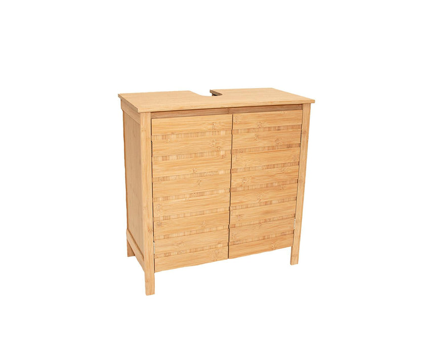 ANDREA HOUSE BA26000 Armario Bajo Lavabo Bambú 60X30X62