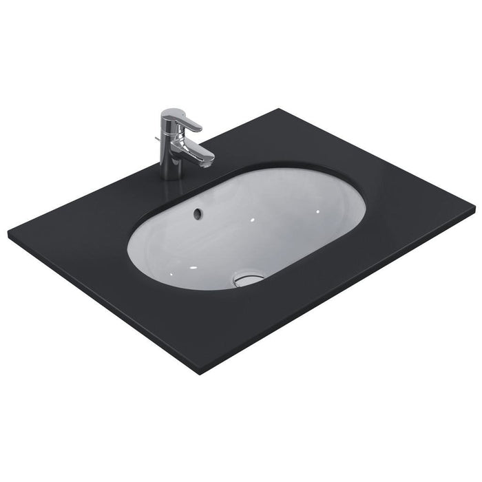 IDEAL STANDARD E505001 CONNECT Lavabo Bajo Encastre 62 Ovalado Blanco