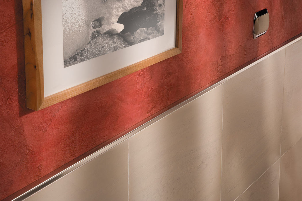 EMAC NOVOLISTEL 3 Perfil Acero Inox Cepillado