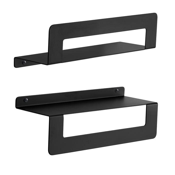 GEDY 20191430000 CLEO Estante toallero 30 cm negro mate