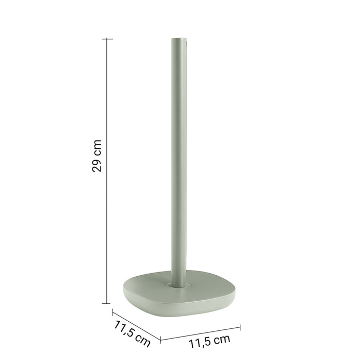 GEDY MA891700300 MACARON Soporte para rollo de papel cocina verde mate