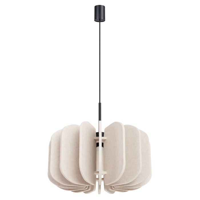 SOLLUX SL.1860 Lámpara colgante MULA 45 beige beige/negro