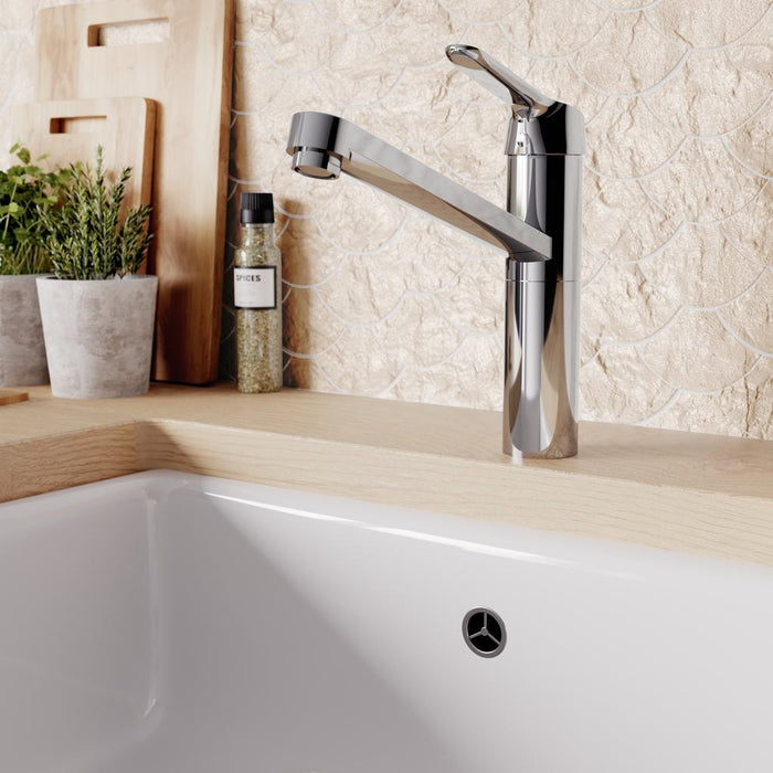 IDEAL STANDARD BC135AA Grifo Monomando De Apoyo Sobre Fregadero