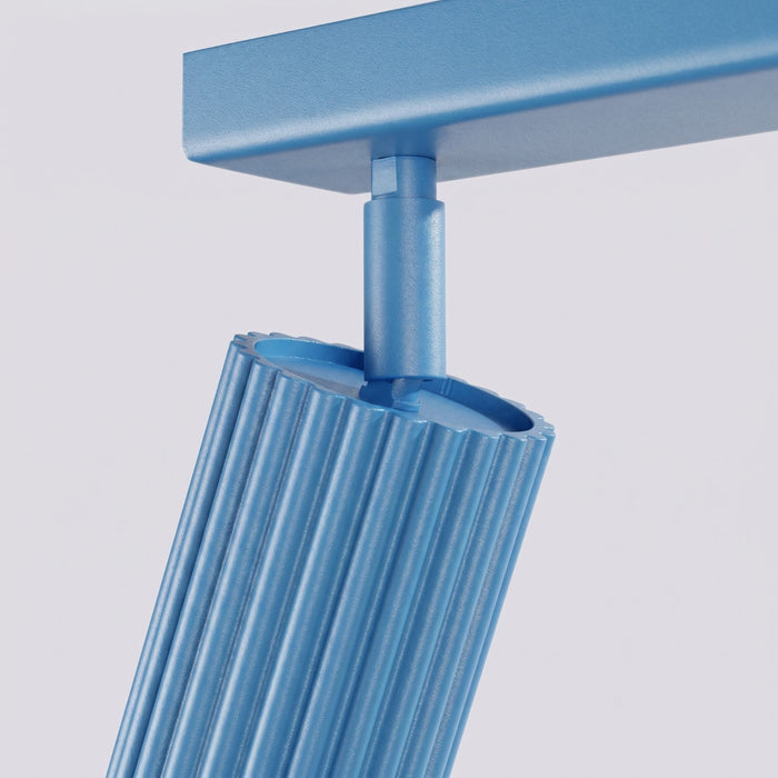 SOLLUX SL.2382 Plafón KARBON 4L azur