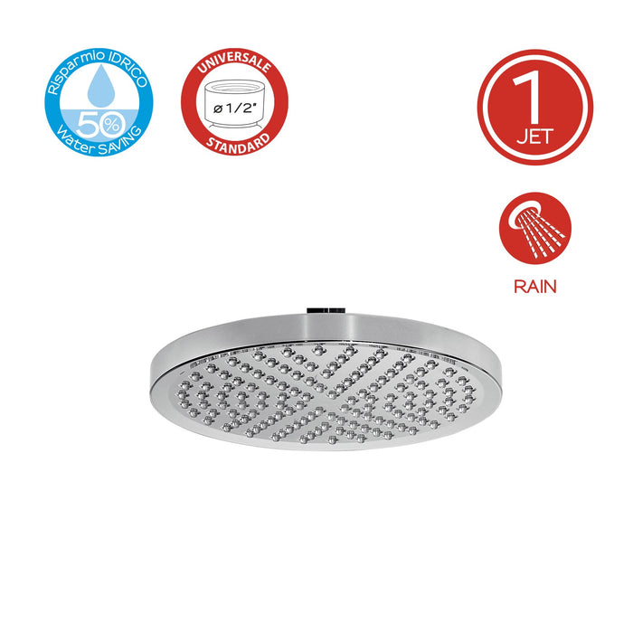 GEDY GYSH1020560 STAR Rociador De Ducha 1 Jet