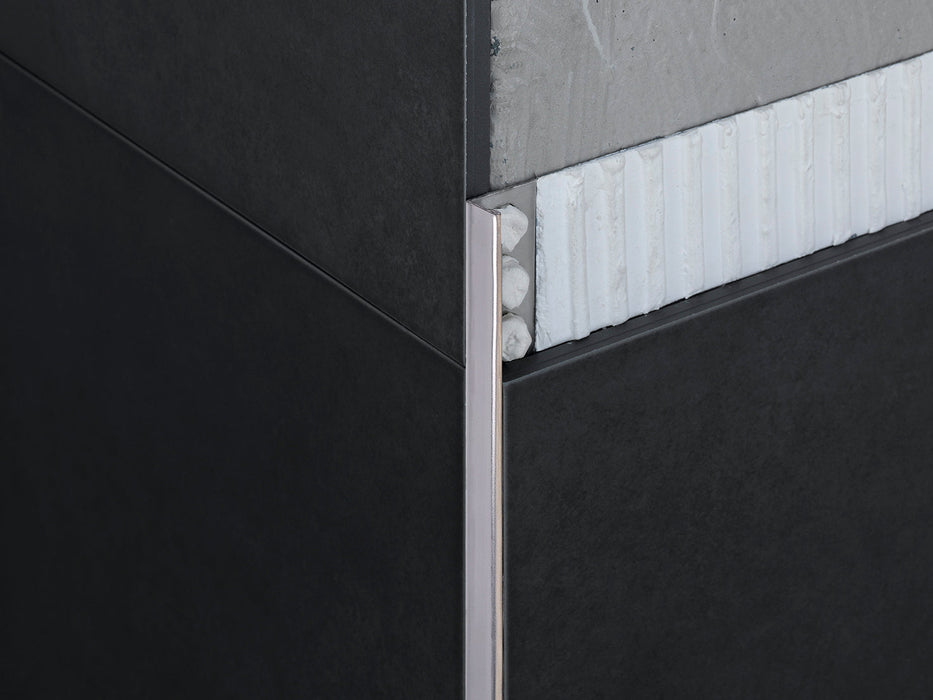 EMAC NOVOPARED Perfil Acero Inox Brillo