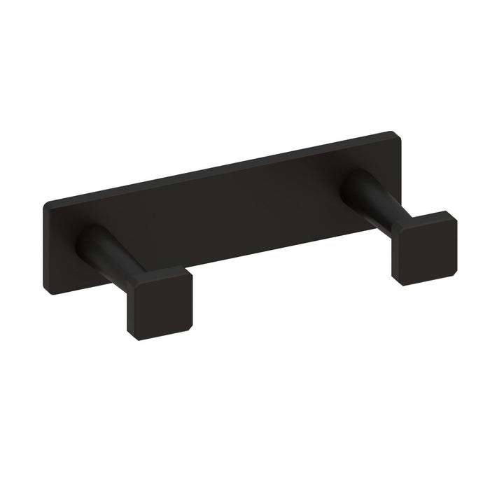 BELTRAN 977 HOTEL Percha Doble Remate Cuadrado Negro