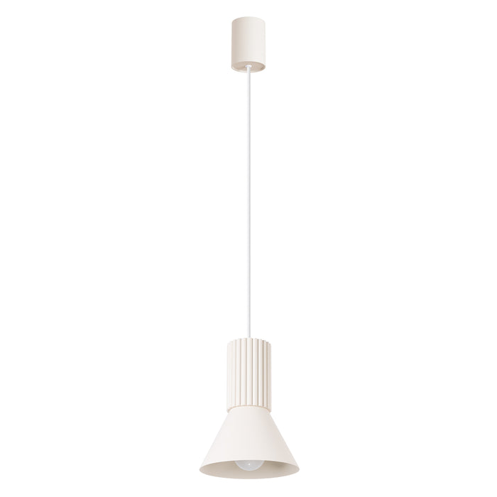 SOLLUX SL.1870 Lámpara colgante ESTRIA 1 beige beige