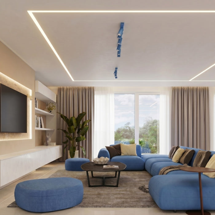 SOLLUX SL.2205 Plafón RING 4L azur