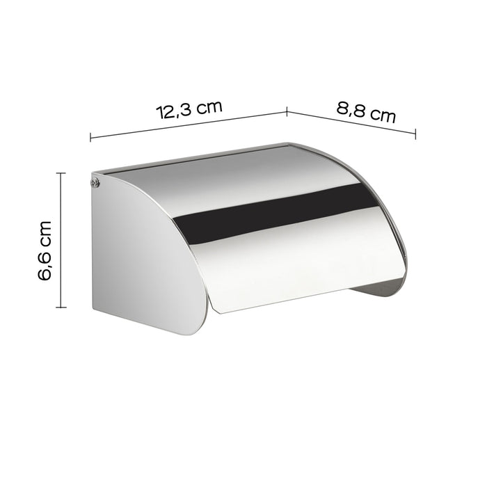 GEDY 50251300000 PROJECT Portarrollo Con Tapa Cromo