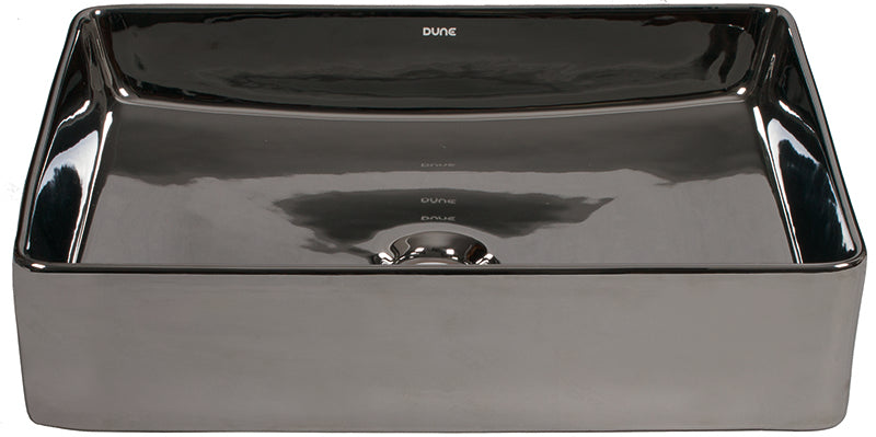 DUNE 187757 WONDER SILVER Lavabo de Sobreencimera