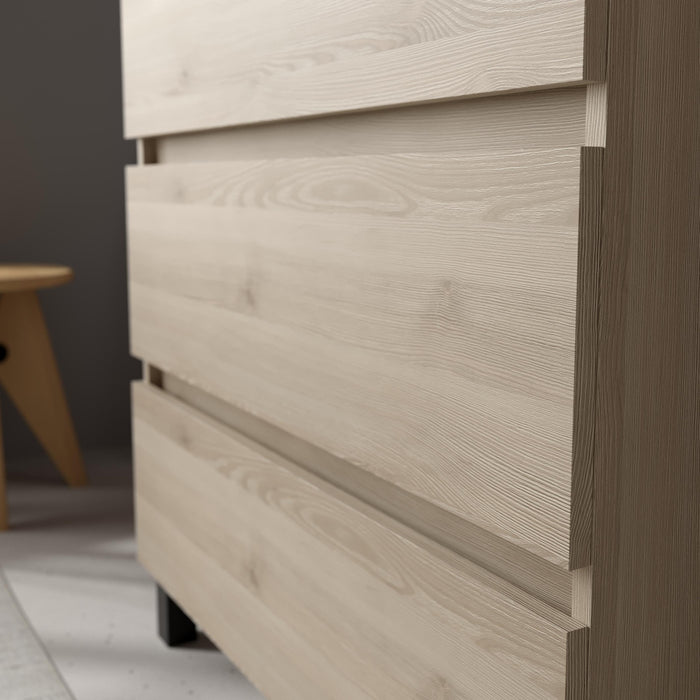 SALGAR 117498 BEQUIA PLUS Mueble de Baño 1 poza Porcelana 110cm Natural