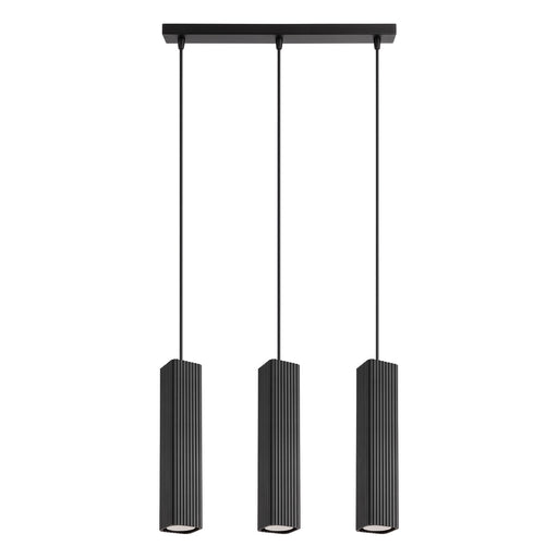 SOLLUX SL.3170 Lámpara Colgante Rayo 3L Negra