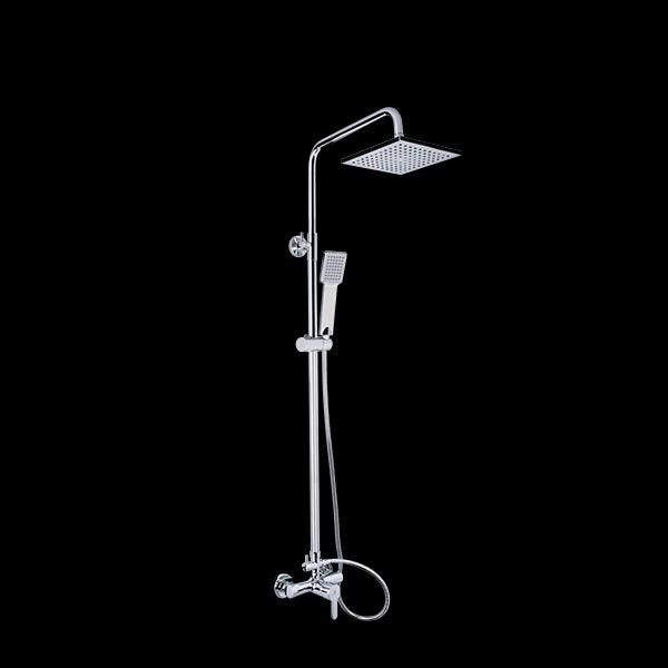 ARCOBAÑ 13STAR16 GOLF  Columna Ducha Star16 Monomando Cuadrado Abs