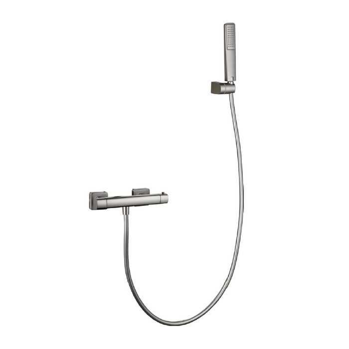 IMEX BTT064-5NQ TOSCANA-AREZZO Termostatico Kit Ducha Niquel