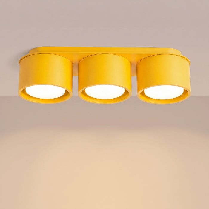 SOLLUX SL.2476 Plafón MODO 3 amarillo Gx53