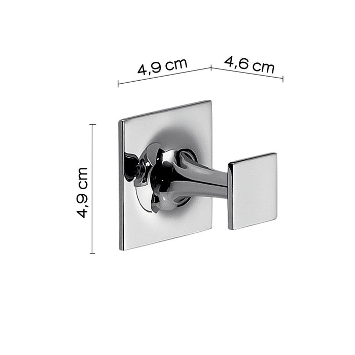 GEDY WZ271300100 WIZARD Percha Cromo