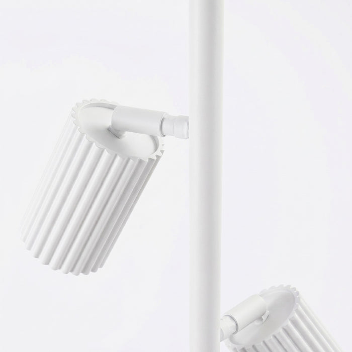 SOLLUX SL.2014 Lámpara de pie KARBON 3 blanco