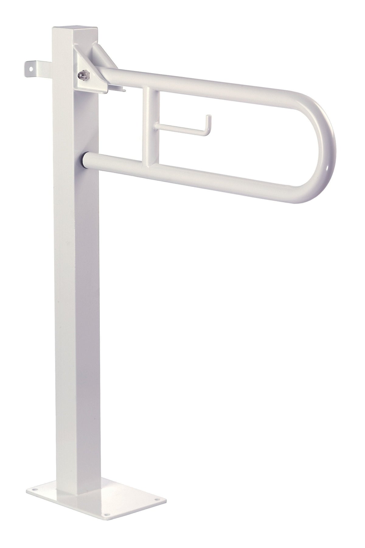Foldable Floor Support Bar White | MEDICLINICS BGC2710 - Safety and ...