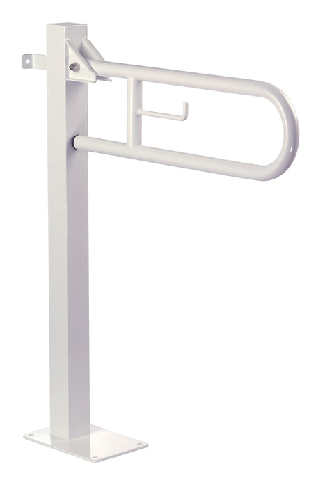 MEDICLINICS BGC2710 Barra Ayuda Abatible Suelo Blanco