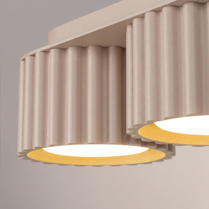 SOLLUX SL.2635 Plafón AURA 3 topo Gx53