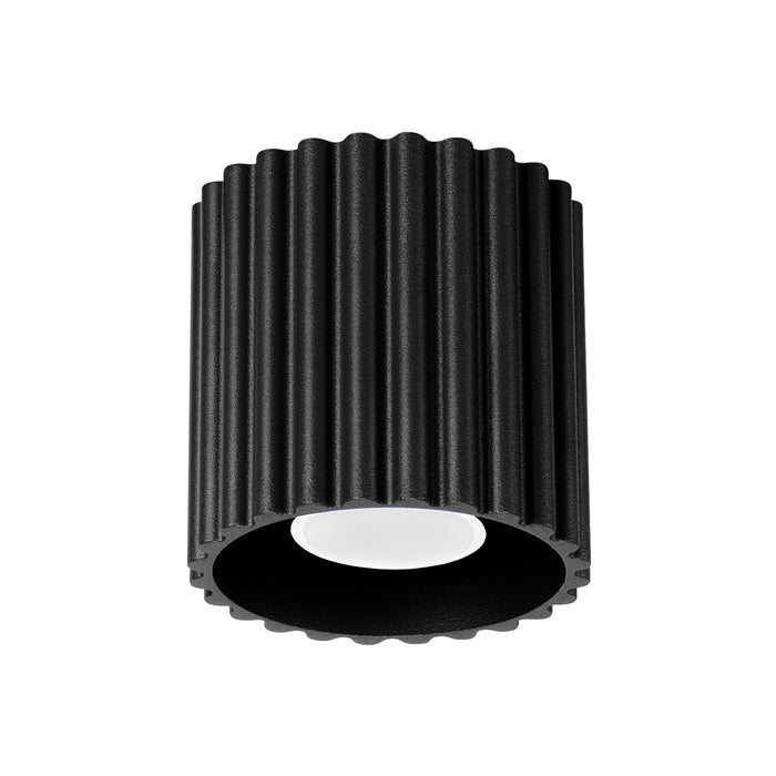 SOLLUX SL.1784 AURA Lámpara De Techo 1 Negra Gu10