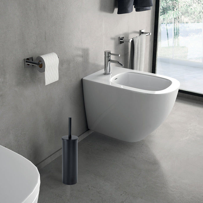 GEDY 52331400200 FLIP Escobillero Negro Mate