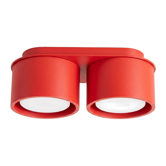 SOLLUX SL.2479 Plafón MODO 2 rojo Gx53