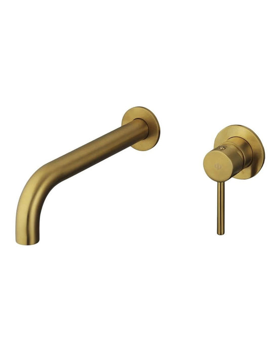 GME 3190OR SIRIO Grifo Monomando Empotrado Lavabo Oro Cepillado