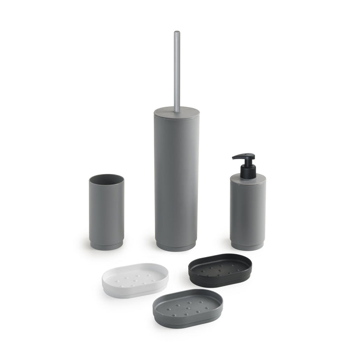 GEDY SH981400300 SHARON Portacepillos Negro Mate