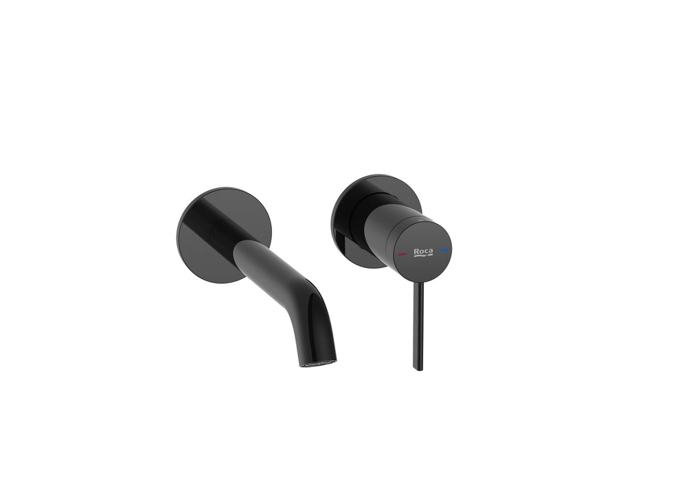 ROCA A5A359ECN0 ONA Grifo Monomando Empotrable Lavabo Negro Titanio