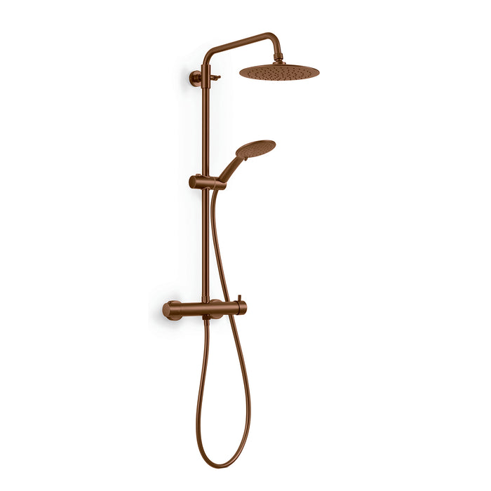 GEDY GYSC1025560 STAR PLUS 05 Columna monomando de ducha extensible 92-146 cm oro rosa