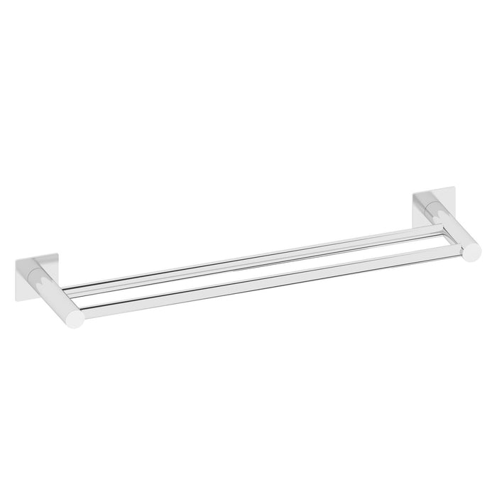 BELTRAN 10350 AMSTERDAM Barra Doble Cromo Adhesiva