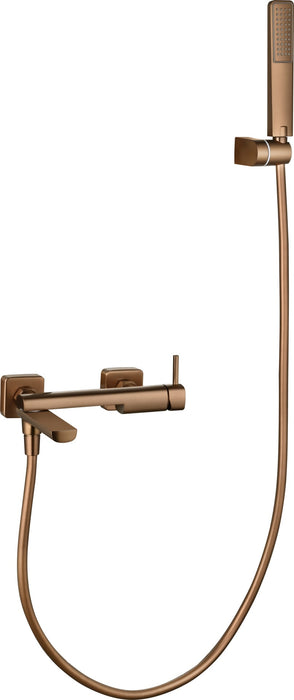 IMEX BDT064-4ORC TOSCANA-AREZZO Monomando Baño/Ducha Oro Rosa Cepillado