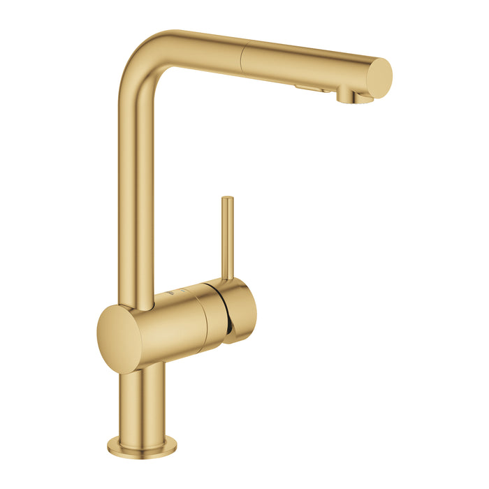 GROHE 30 274 GN0 Minta Monomando de fregadero 1/2" brushed cool sunrise (oro cepillado)