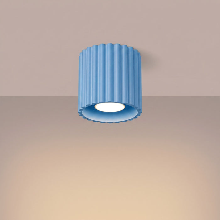 SOLLUX SL.2428 Plafón AURA 1 azur GU10
