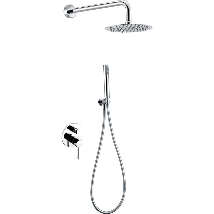 IMEX GPMS045 MILOS STICK Conjunto de Ducha Empotrado Monomando Cromo