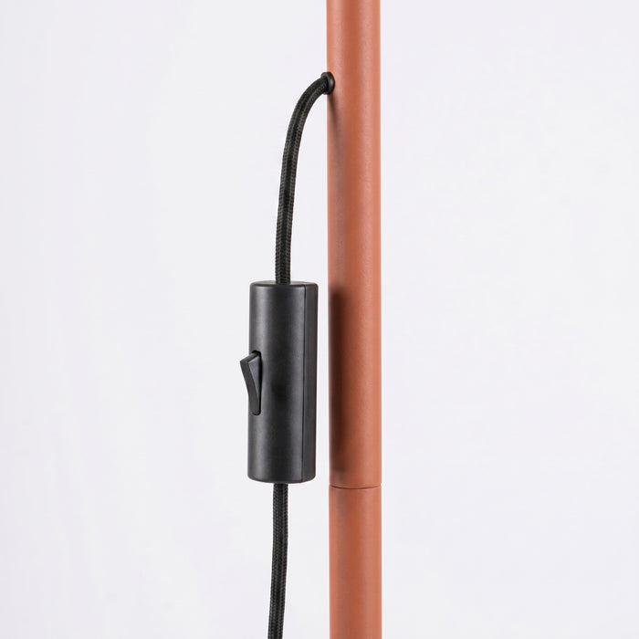 SOLLUX SL.2024 Lámpara de pie KARBON 3 ocre rojo