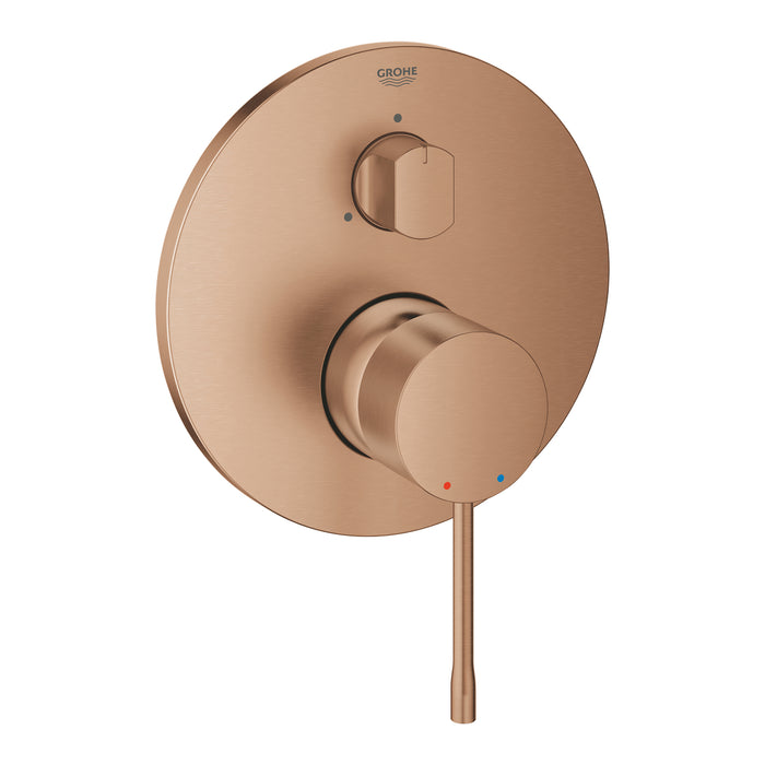 GROHE 24 169 DL1 ESSENCE Single-lever mixer with 3-way diverter brushed copper